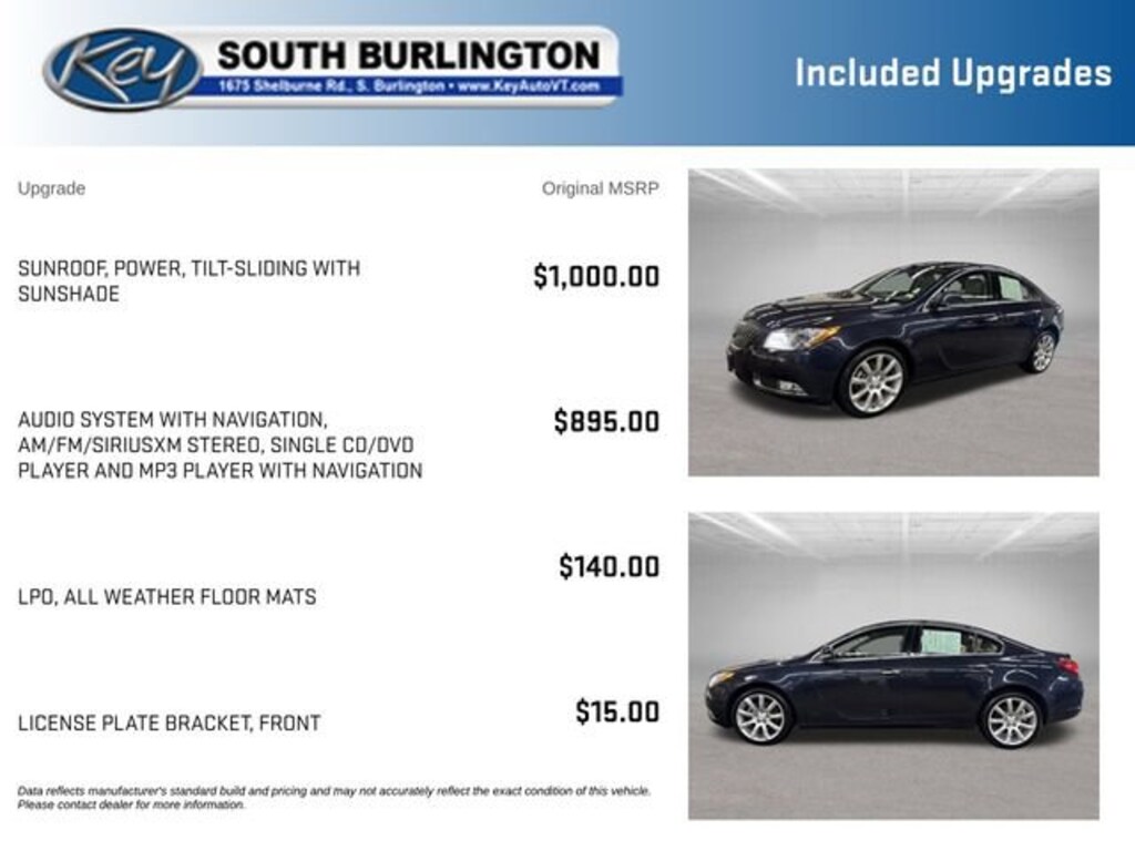 Used 2013 Buick Regal Turbo Premium 3 Car