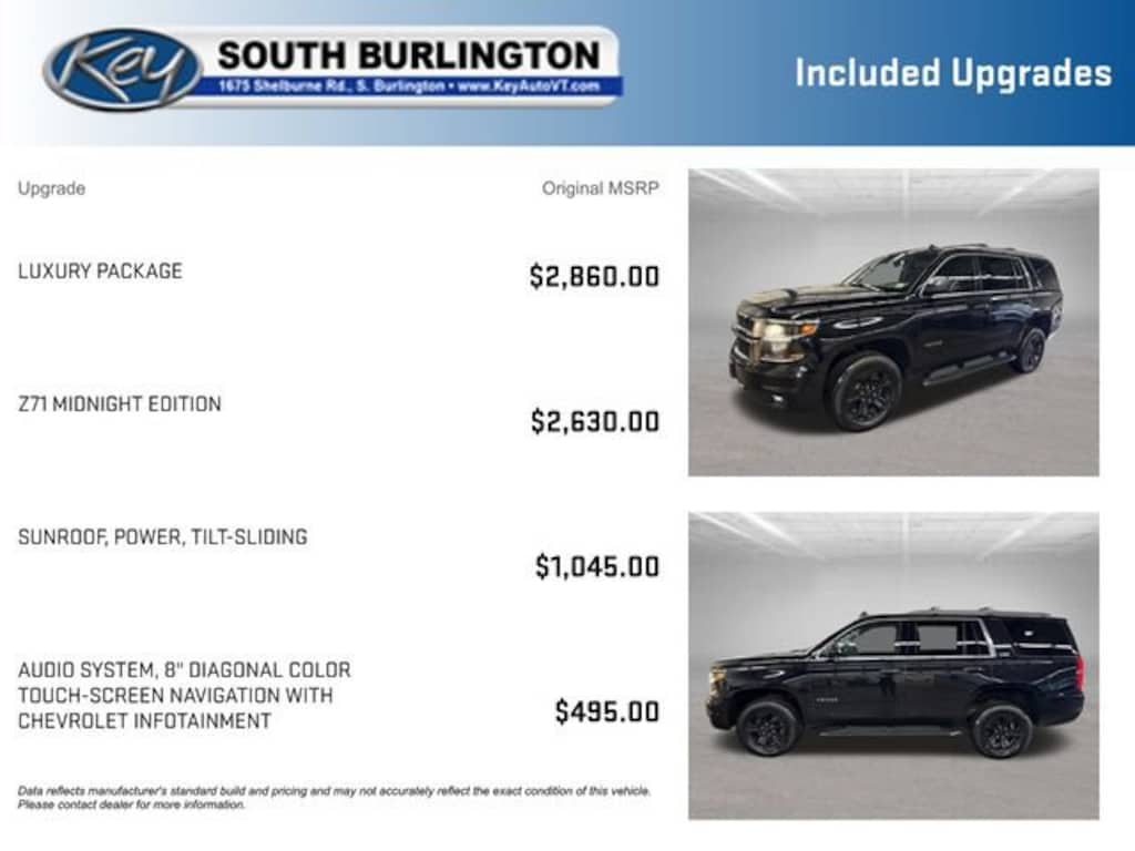 Used 2019 Chevrolet Tahoe LT SUV