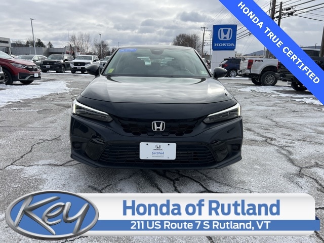 Certified 2023 Honda Civic Hatchback EX-L with VIN 19XFL1H72PE018171 for sale in Hazleton, PA