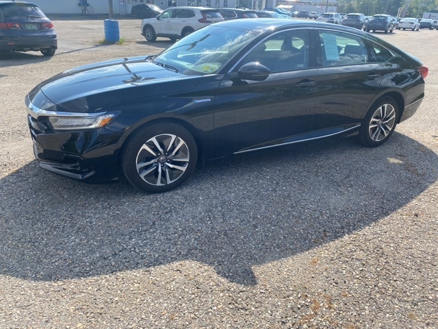 Used 2021 Honda Accord Hybrid EX-L with VIN 1HGCV3F54MA015086 for sale in Rutland, VT