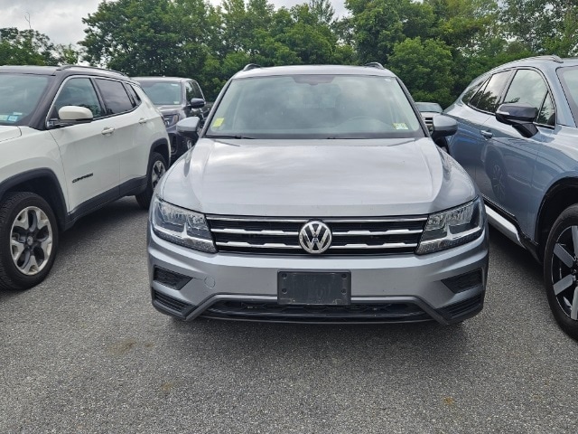 Used 2021 Volkswagen Tiguan SE with VIN 3VV2B7AX9MM132038 for sale in Rutland, VT