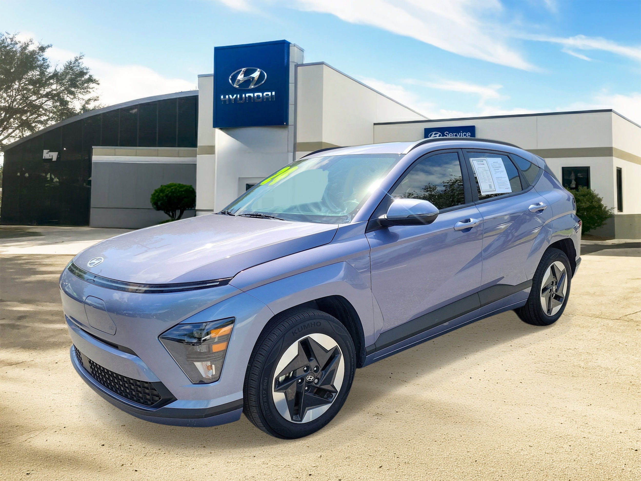 Certified 2024 Hyundai Kona EV SEL with VIN KM8HC3A6XRU011541 for sale in Jacksonville, FL
