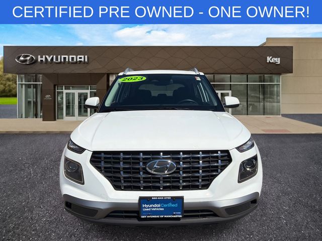 Certified 2023 Hyundai Venue SEL with VIN KMHRC8A33PU257044 for sale in Vernon, CT