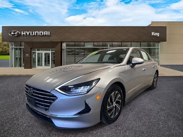 2021 Hyundai Sonata Hybrid Blue
