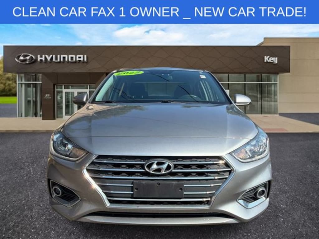 Certified 2022 Hyundai Accent SEL Sedan