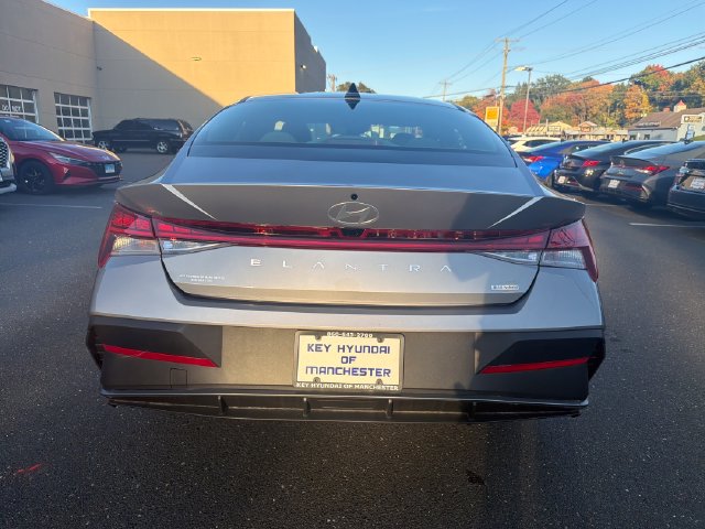 Certified 2026 Hyundai Elantra Hybrid Blue Sedan