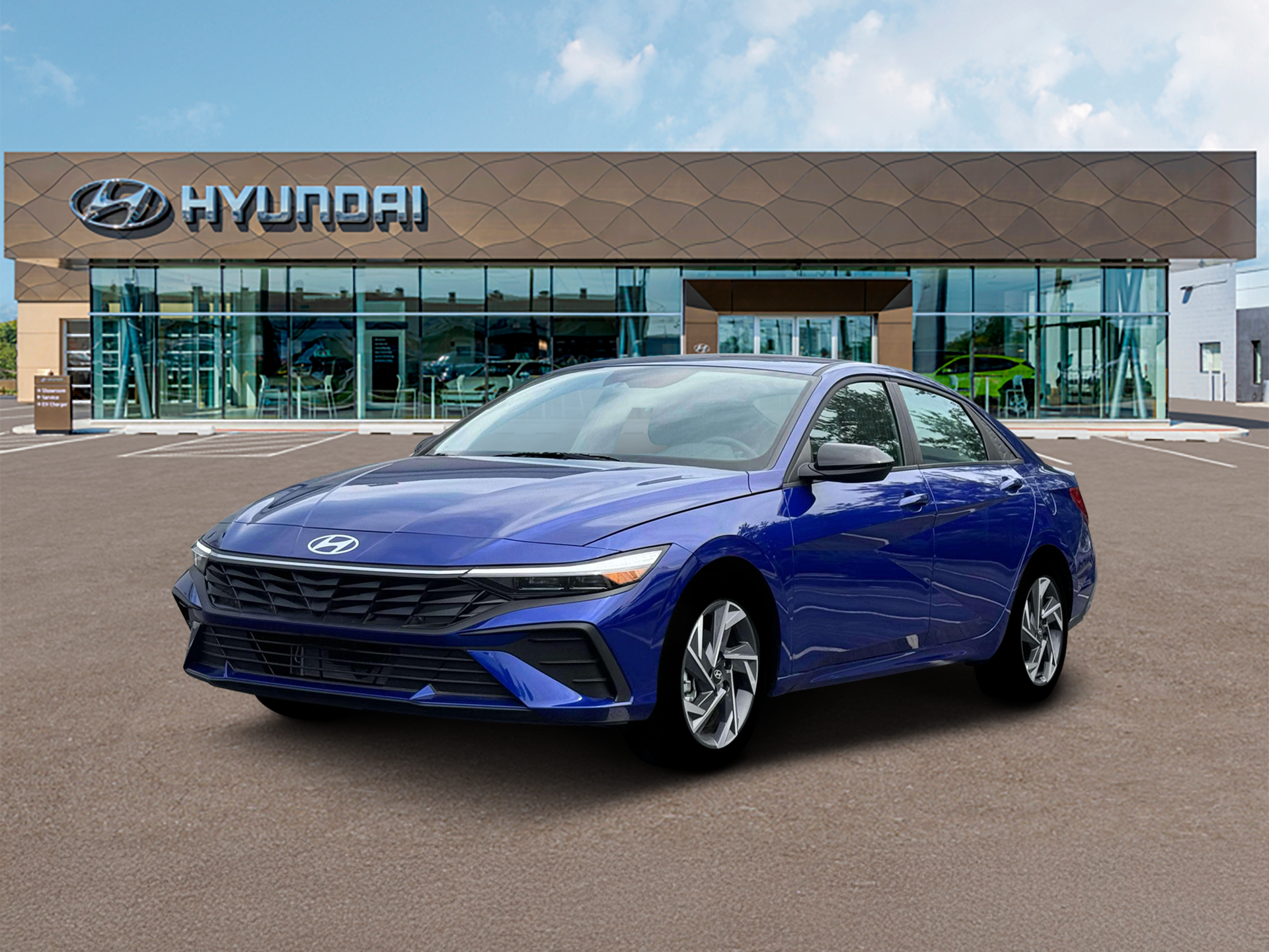 2025 Hyundai Elantra Blue