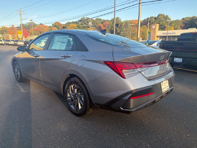 Certified 2026 Hyundai Elantra Hybrid Blue Sedan
