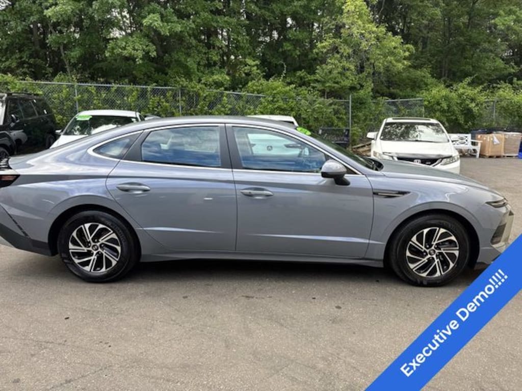 Certified 2026 Hyundai Sonata Hybrid Blue Sedan