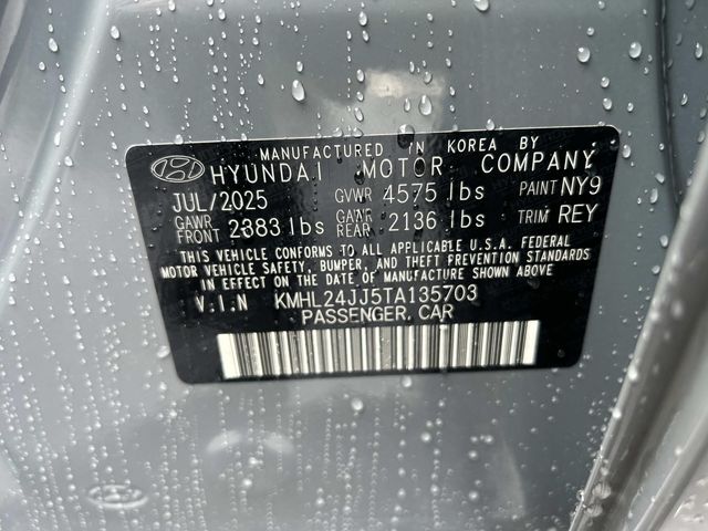 2026 Hyundai Sonata Hybrid Blue - Photo 30