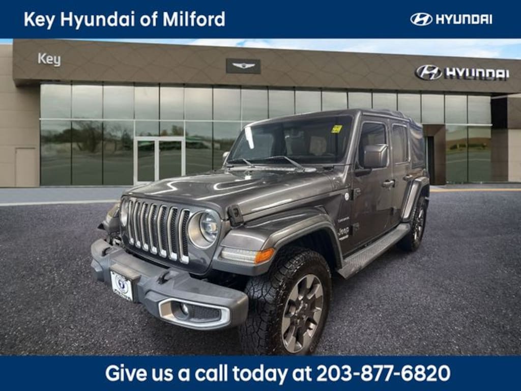 Used 2018 Jeep Wrangler Unlimited Sahara 4x4 SUV