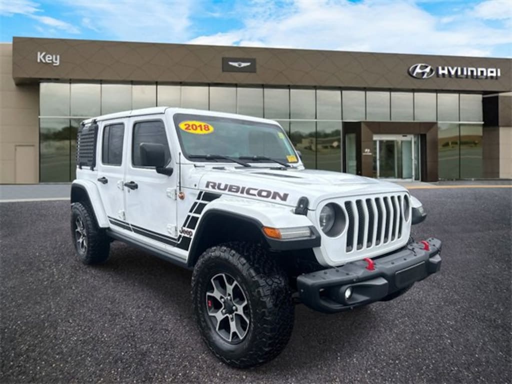 Used 2018 Jeep Wrangler Unlimited Rubicon 4x4 SUV
