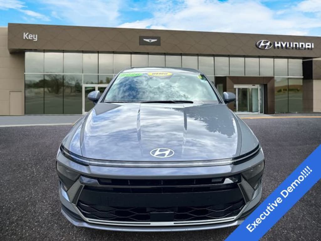 Certified 2026 Hyundai Sonata Hybrid Blue Sedan