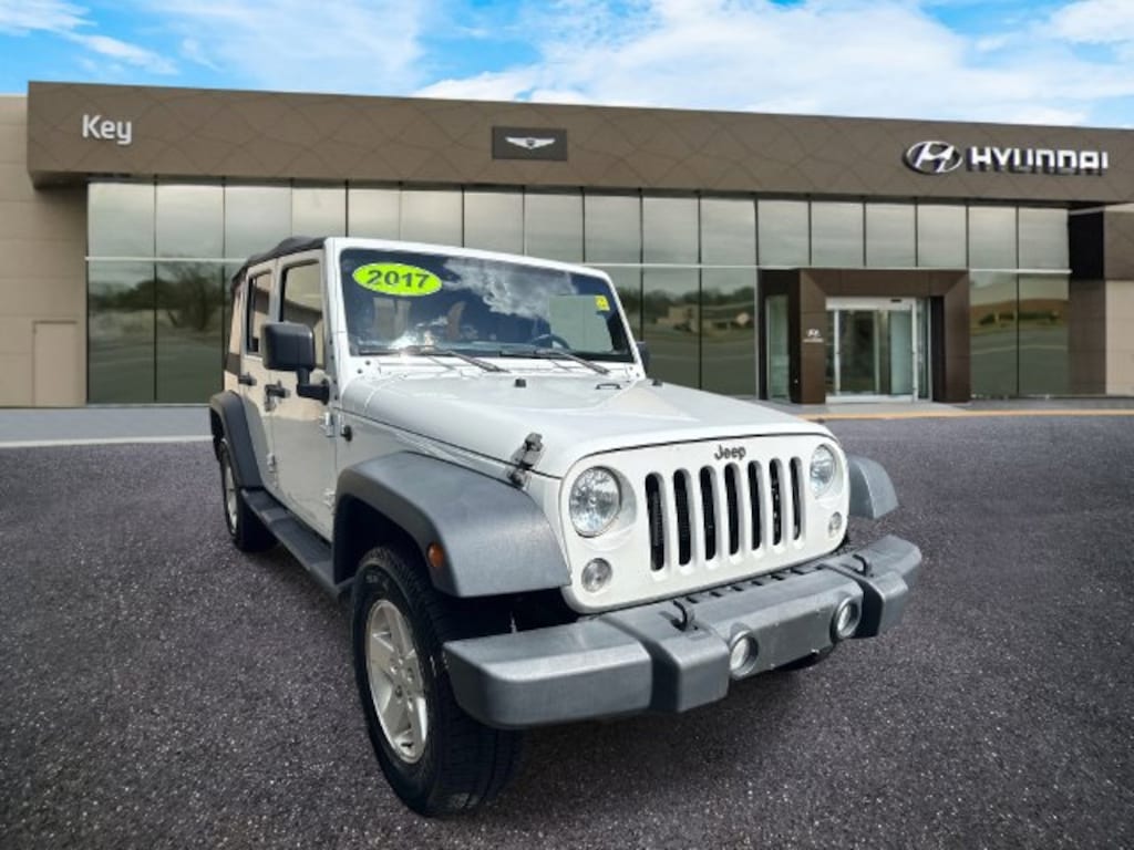 Used 2017 Jeep Wrangler JK Unlimited Sport 4x4 SUV