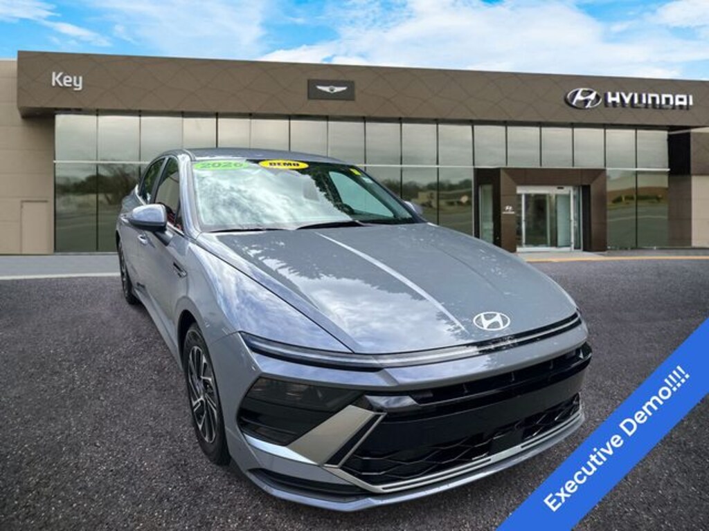 Certified 2026 Hyundai Sonata Hybrid Blue Sedan