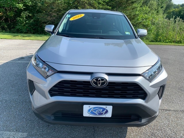 Used 2022 Toyota RAV4 LE with VIN 2T3G1RFV6NC277971 for sale in Burlington, VT