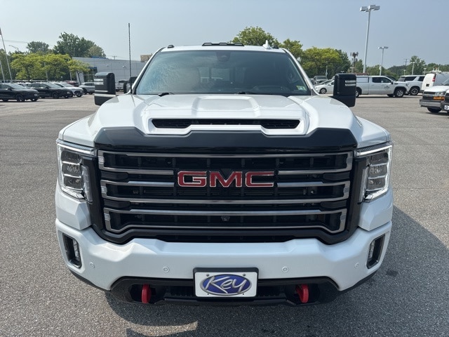 Used 2022 GMC Sierra 3500HD AT4 with VIN 1GT49VEY2NF357221 for sale in Burlington, VT
