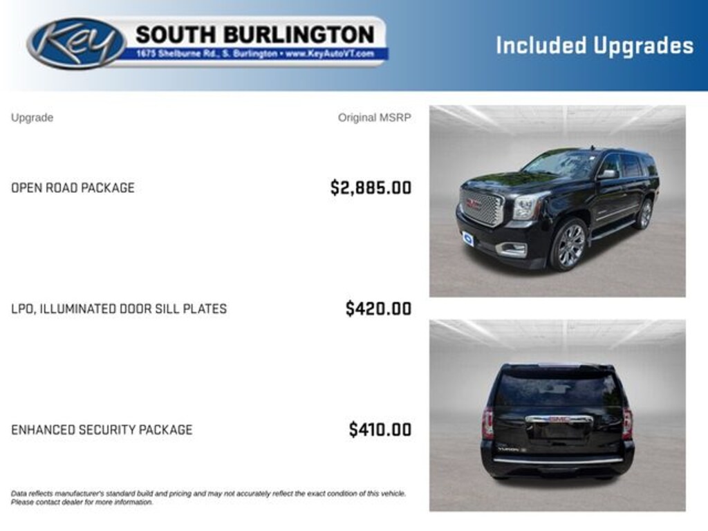 Used 2017 GMC Yukon Denali SUV