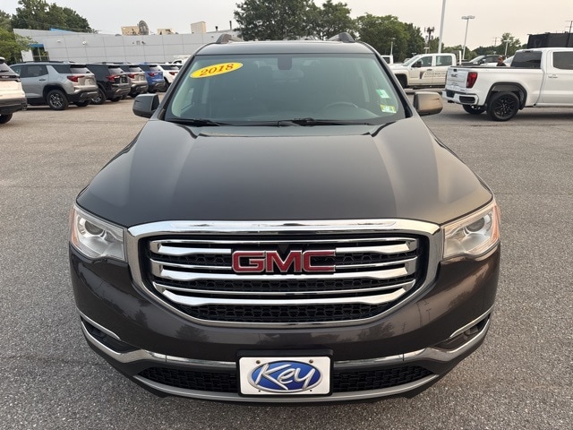 Used 2018 GMC Acadia SLE-2 with VIN 1GKKNLLS0JZ180607 for sale in South Burlington, VT