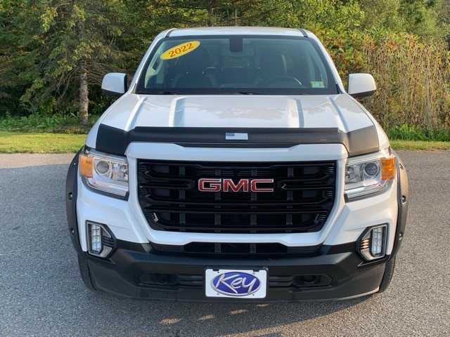 Used 2022 GMC Canyon Elevation with VIN 1GTG6CEN9N1135563 for sale in Burlington, VT