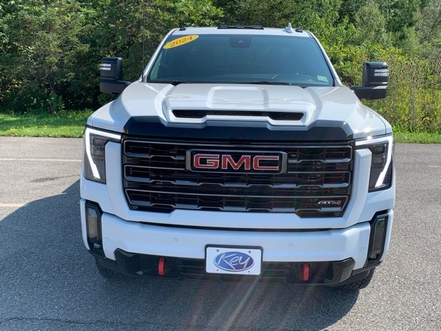 Used 2024 GMC Sierra 2500HD AT4 with VIN 1GT49PEY2RF306707 for sale in Burlington, VT