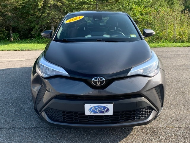 Used 2021 Toyota C-HR XLE with VIN NMTKHMBX6MR138355 for sale in Burlington, VT