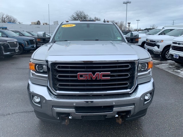 Used 2016 GMC Sierra 3500HD SLT with VIN 1GT42XC86GF244913 for sale in Burlington, VT