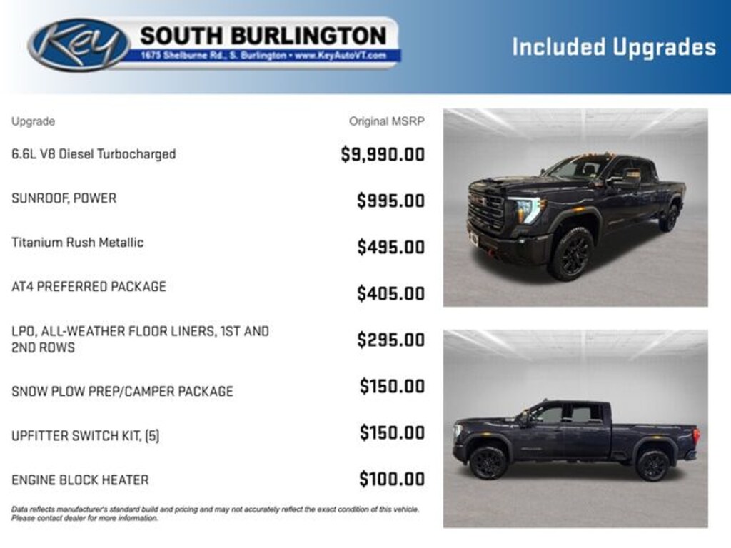 Used 2025 GMC Sierra 2500HD AT4 Truck