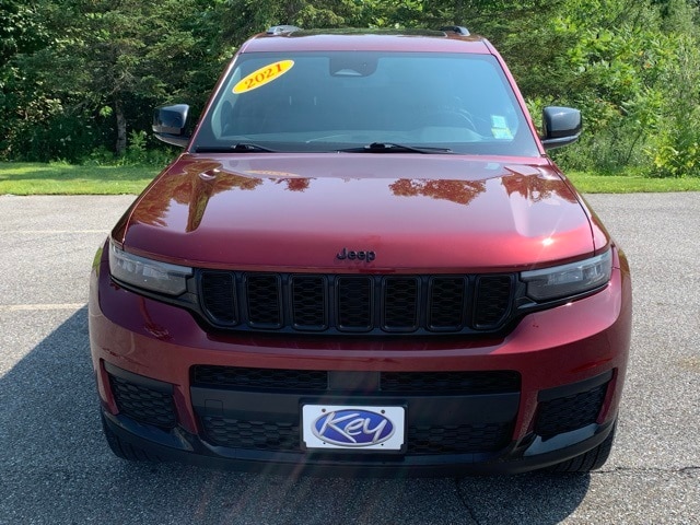 Used 2021 Jeep Grand Cherokee L Altitude with VIN 1C4RJKAG7M8155681 for sale in Burlington, VT