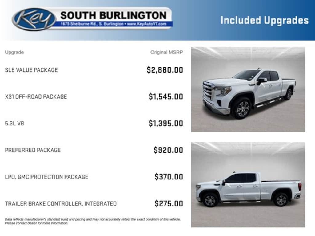 Used 2020 GMC Sierra 1500 SLE Truck