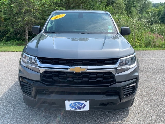 Used 2021 Chevrolet Colorado Work Truck with VIN 1GCGTBEN8M1138178 for sale in Burlington, VT