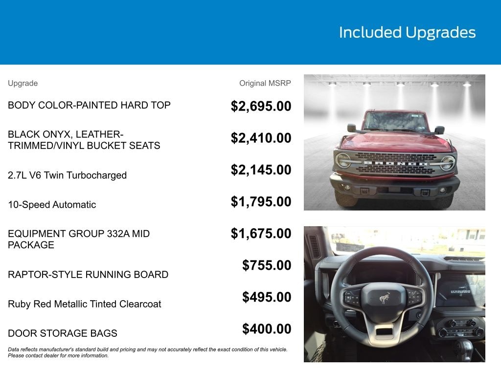 New 2025 Ford Bronco Badlands SUV