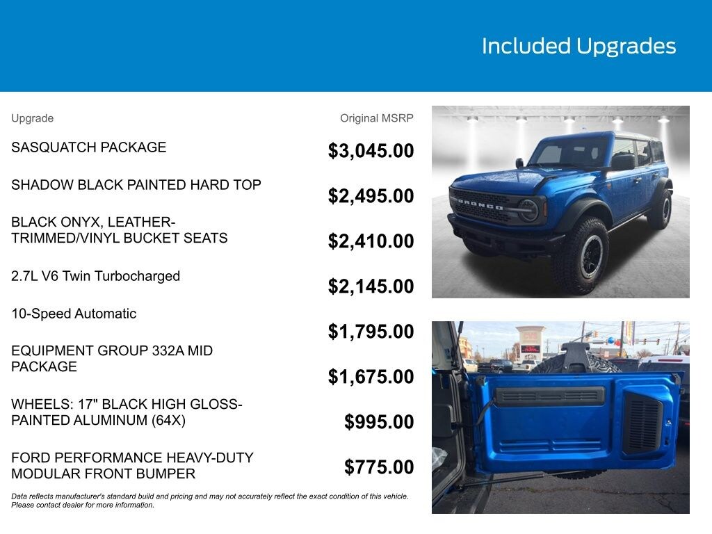 New 2025 Ford Bronco Badlands SUV