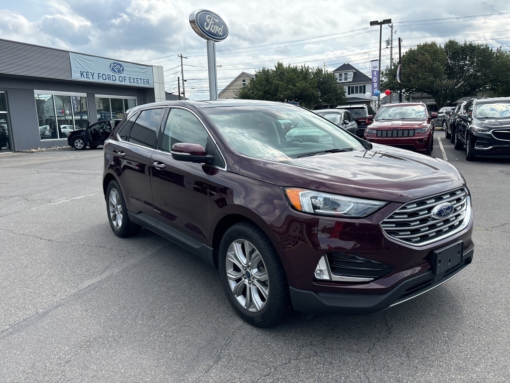 Used 2019 Ford Edge Titanium with VIN 2FMPK4K9XKBC42674 for sale in Exeter, PA