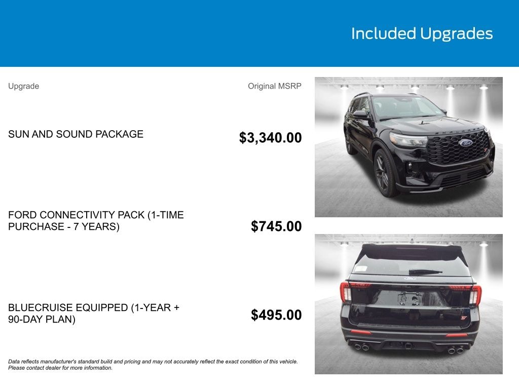 New 2026 Ford Explorer ST SUV