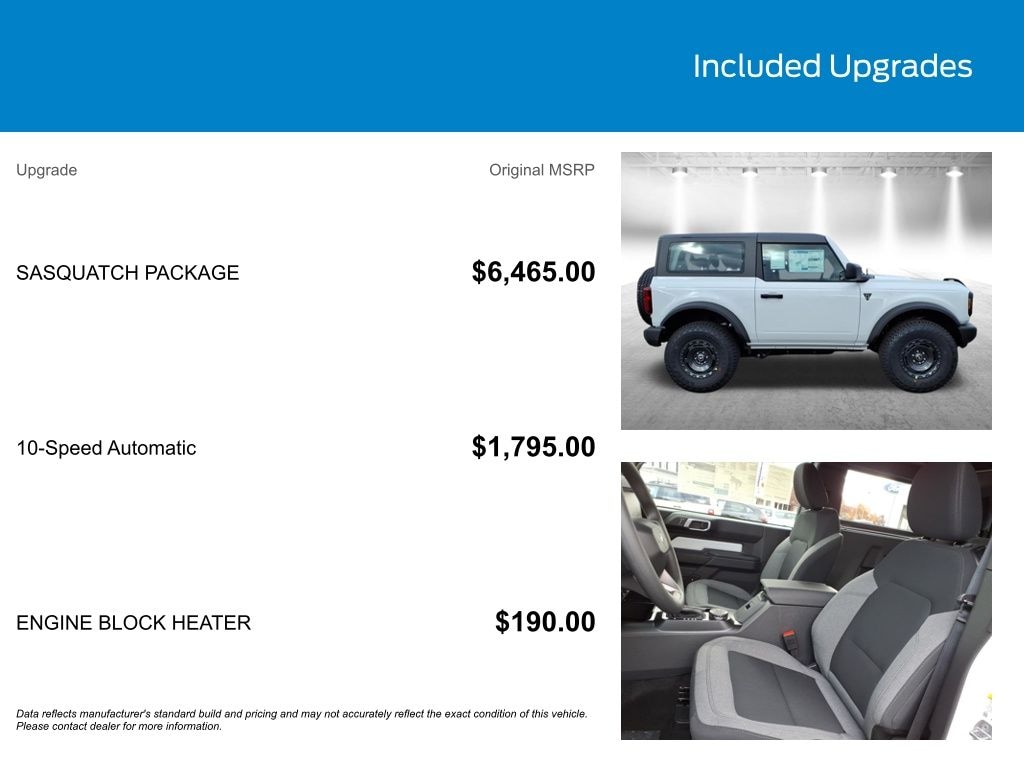 New 2025 Ford Bronco Base SUV