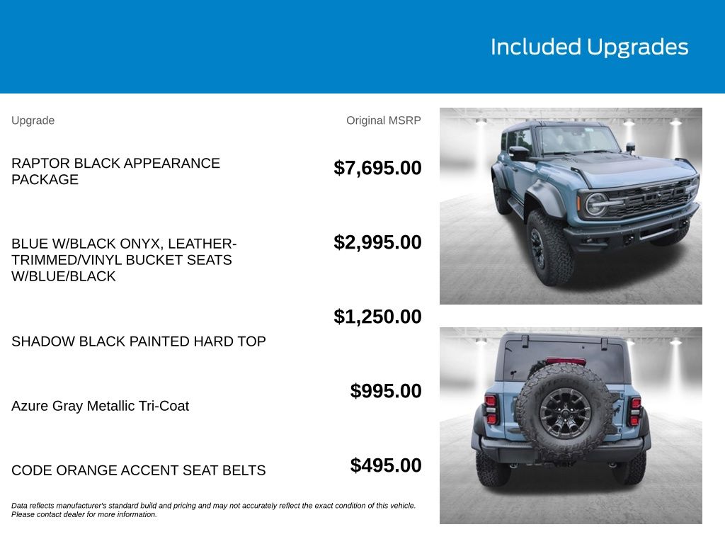 2025 Ford Bronco 4-Door Raptor - Photo 3