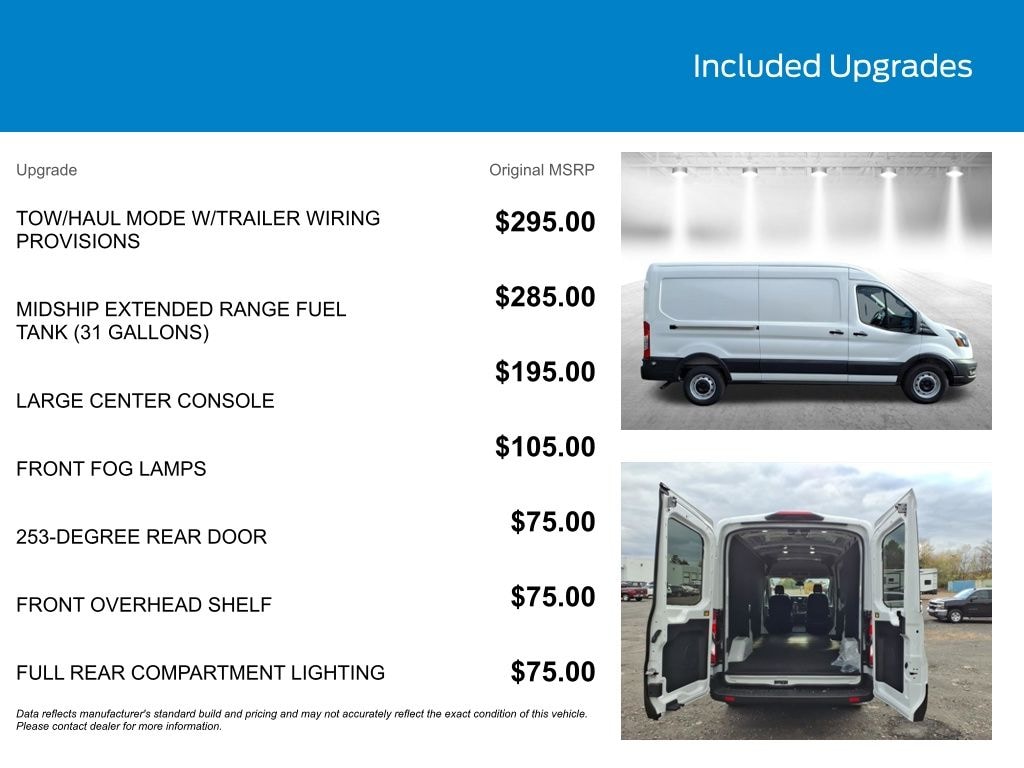 New 2025 Ford Transit-250 Base Cargo Van
