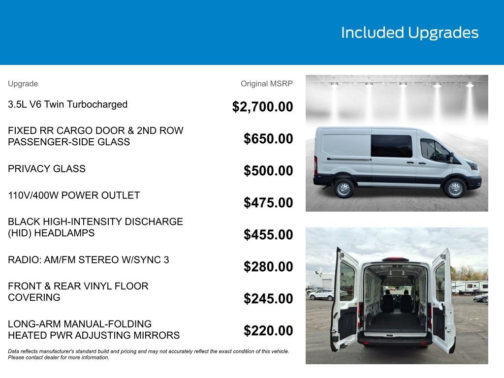 New 2025 Ford Transit-250 Base Cargo Van
