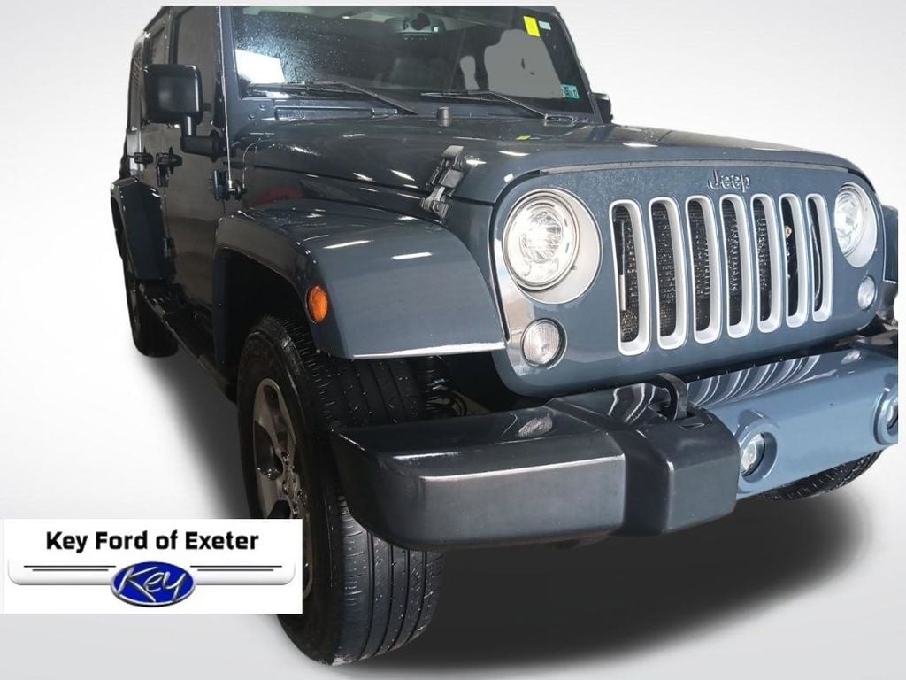 Used 2017 Jeep Wrangler Unlimited Sahara with VIN 1C4HJWEG2HL547838 for sale in Exeter, PA