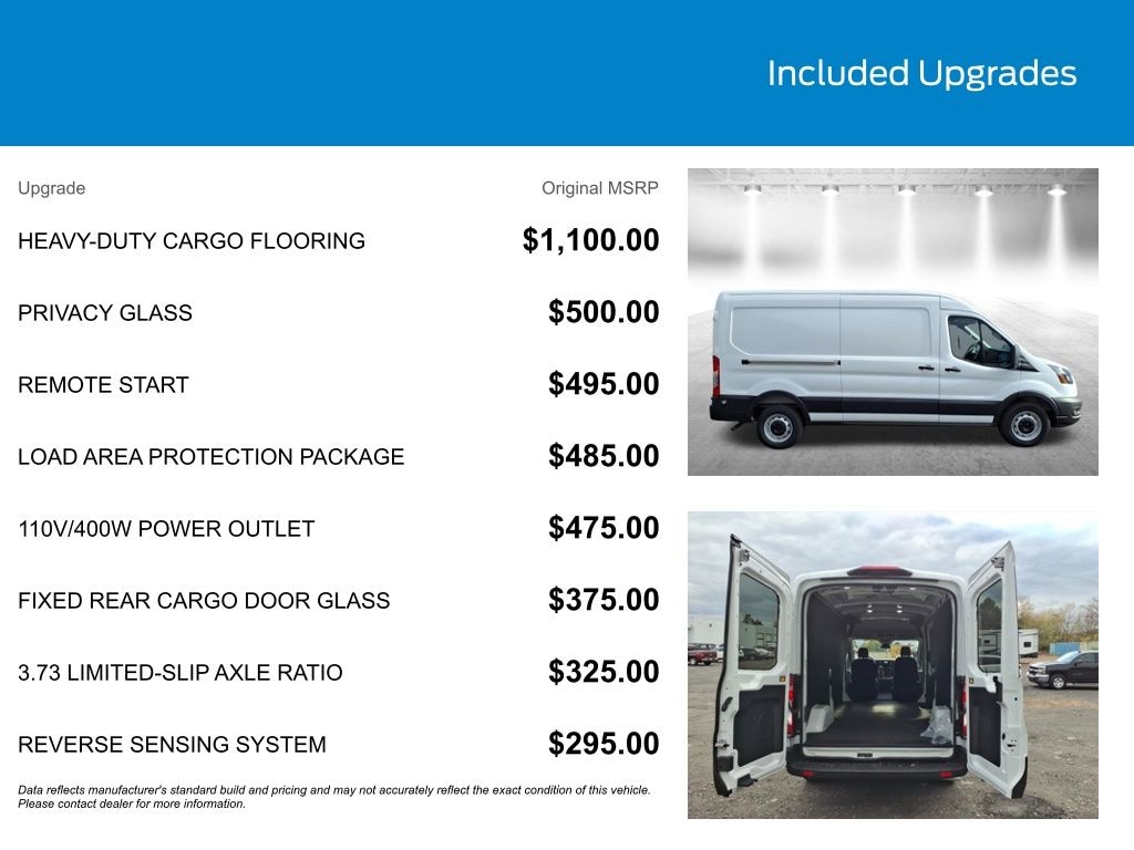 New 2025 Ford Transit-250 Base Cargo Van