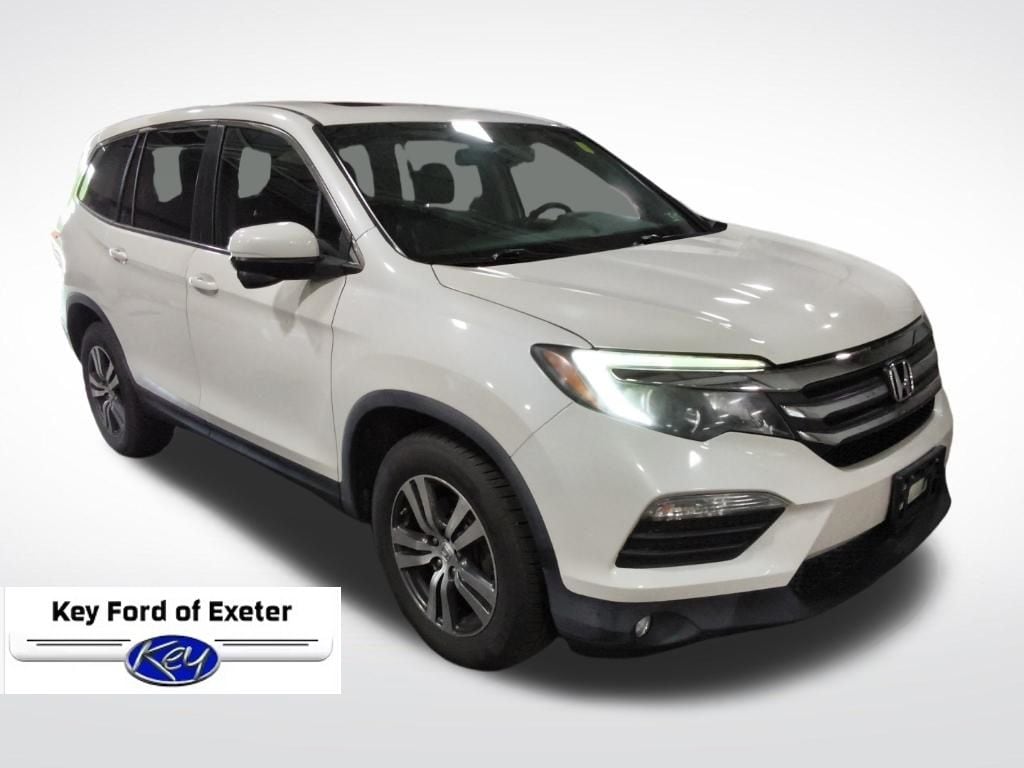 Used 2017 Honda Pilot EX-L with VIN 5FNYF6H56HB014793 for sale in Exeter, PA