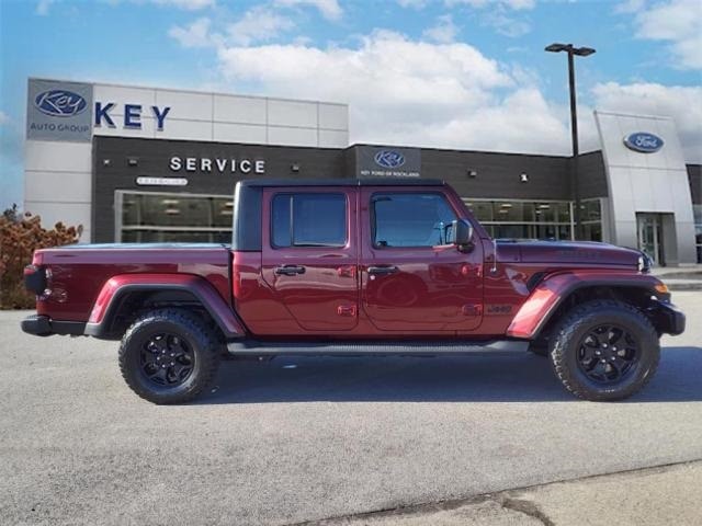 Used 2021 Jeep Gladiator WILLYS with VIN 1C6HJTAG7ML525100 for sale in Exeter, PA