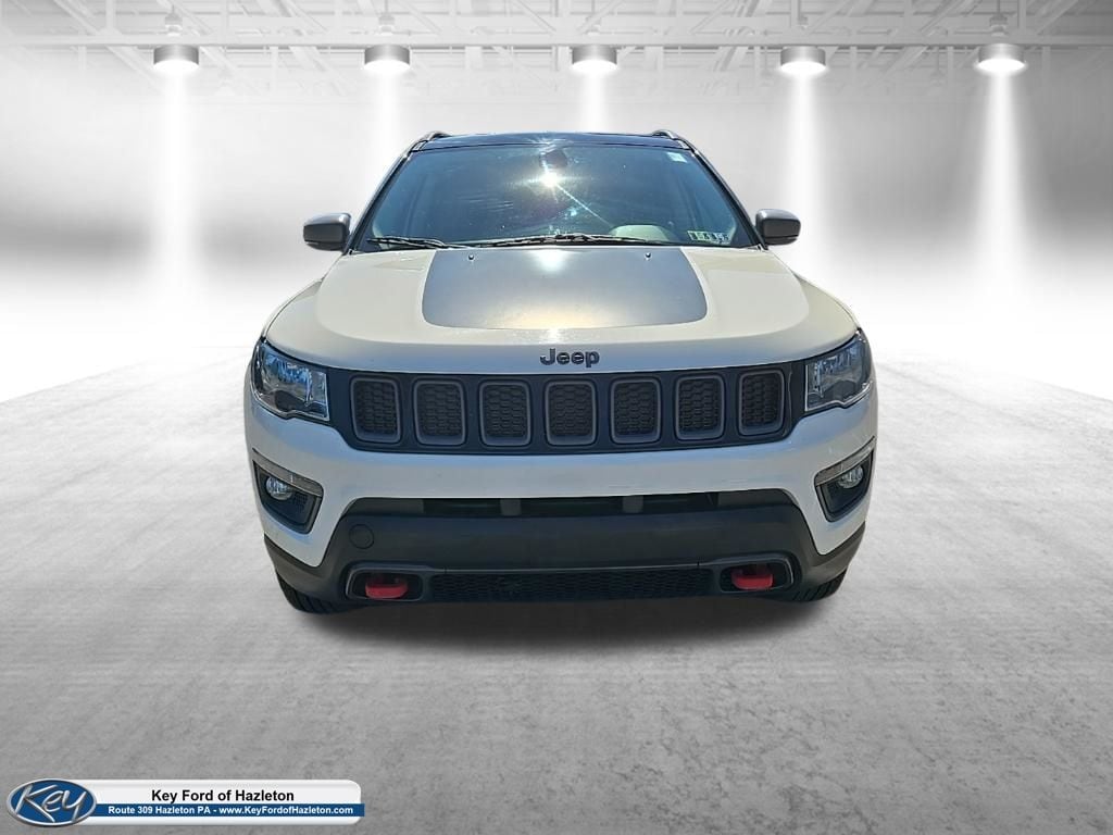 Used 2019 Jeep Compass Trailhawk with VIN 3C4NJDDB1KT667820 for sale in Hazleton, PA