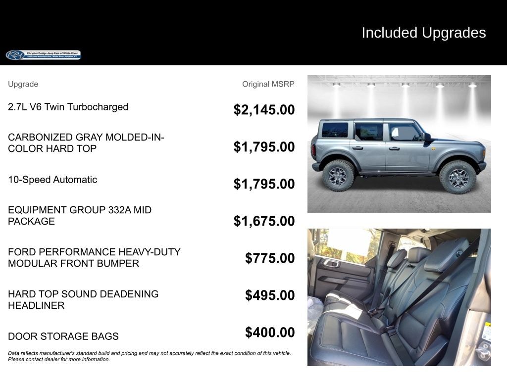 New 2025 Ford Bronco Badlands SUV