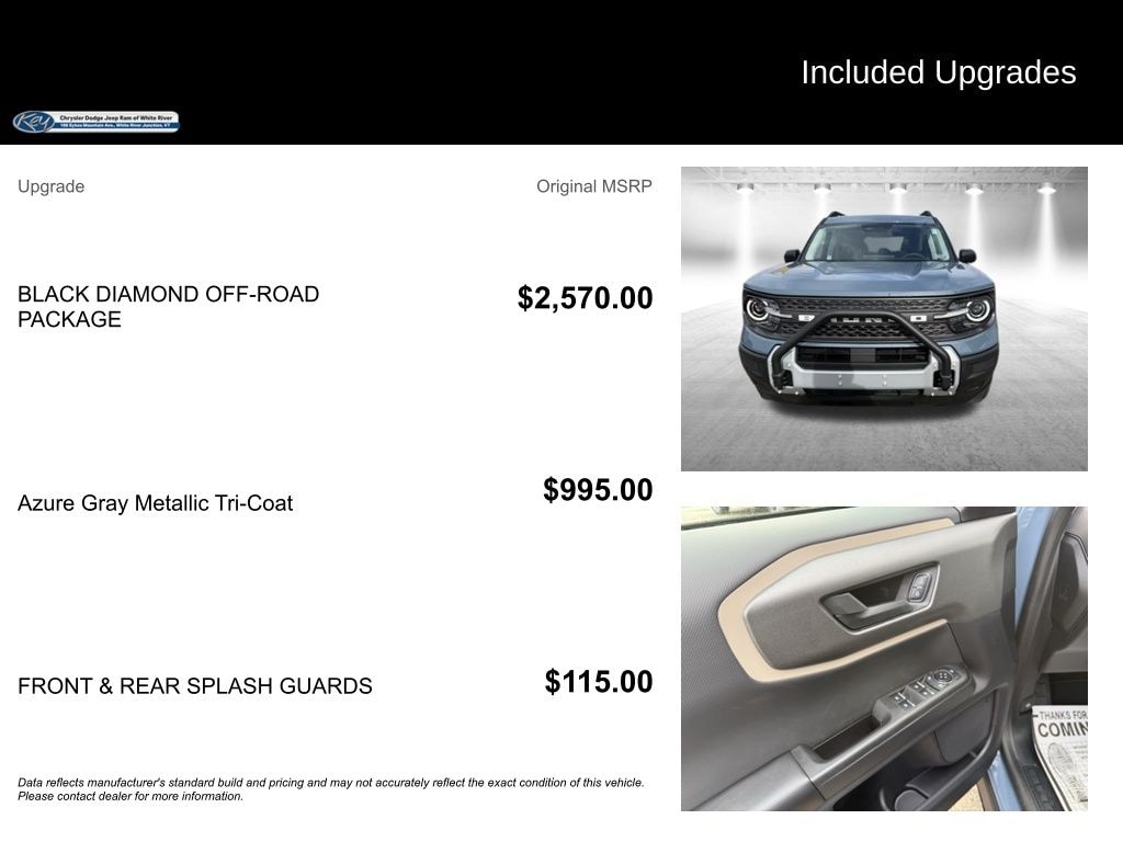 New 2025 Ford Bronco Sport Big Bend SUV