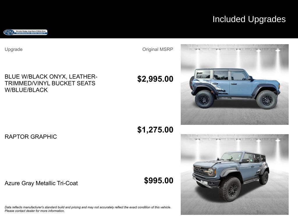 New 2025 Ford Bronco Raptor SUV