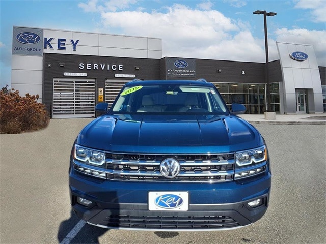 Used 2019 Volkswagen Atlas SE w/Tech with VIN 1V2UR2CA5KC610368 for sale in Thomaston, ME