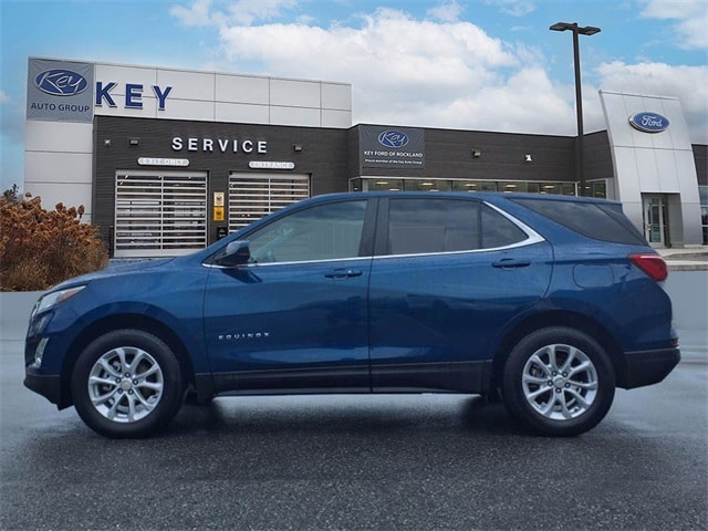 Used 2021 Chevrolet Equinox LT with VIN 2GNAXUEV6M6157807 for sale in Thomaston, ME