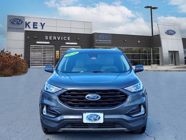 Used 2020 Ford Edge SEL with VIN 2FMPK4J96LBB07999 for sale in Thomaston, ME